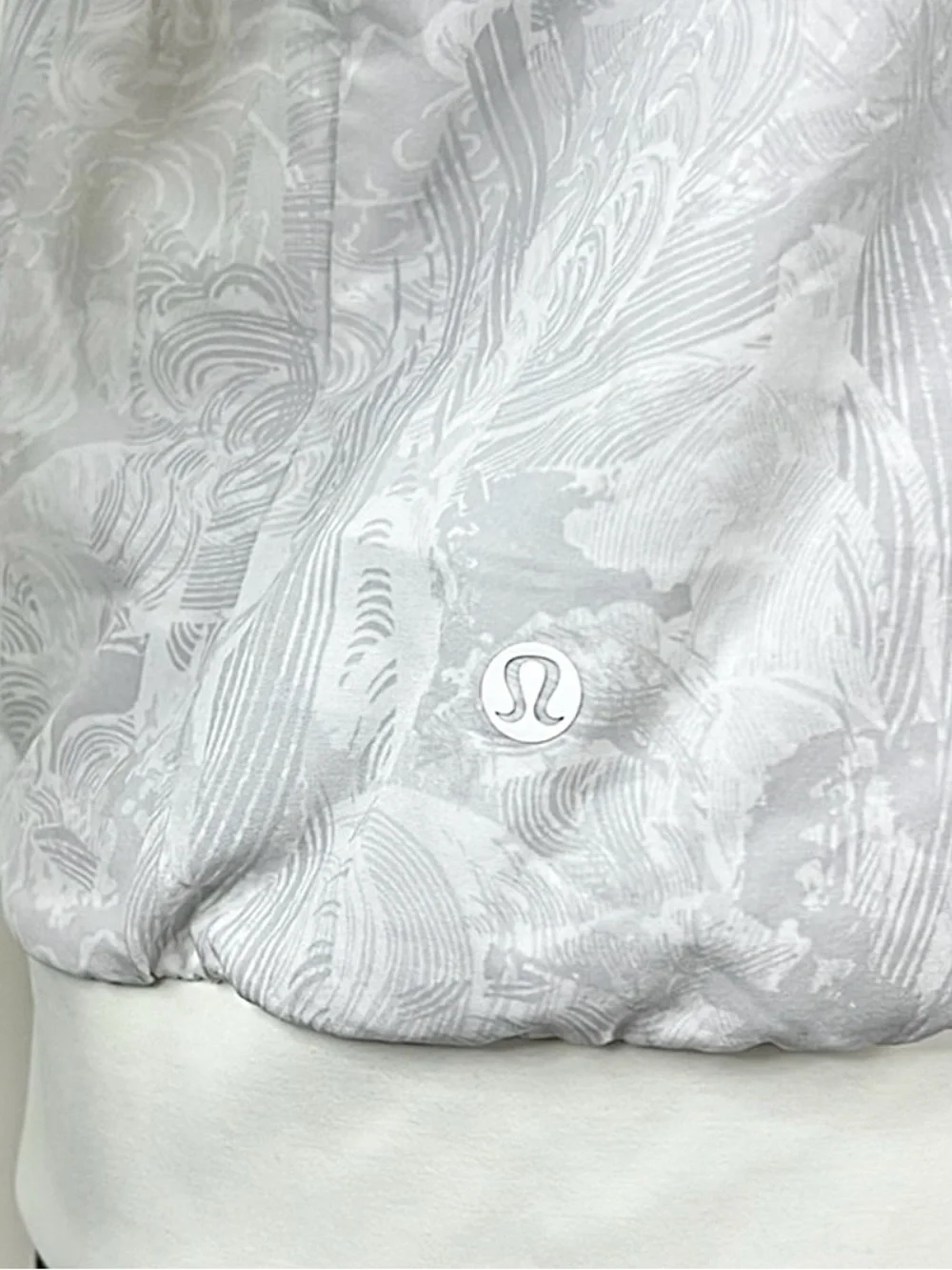 lululemon athletica Bomb around jacket 🩵 Reversible - white/Eternal wave white 8